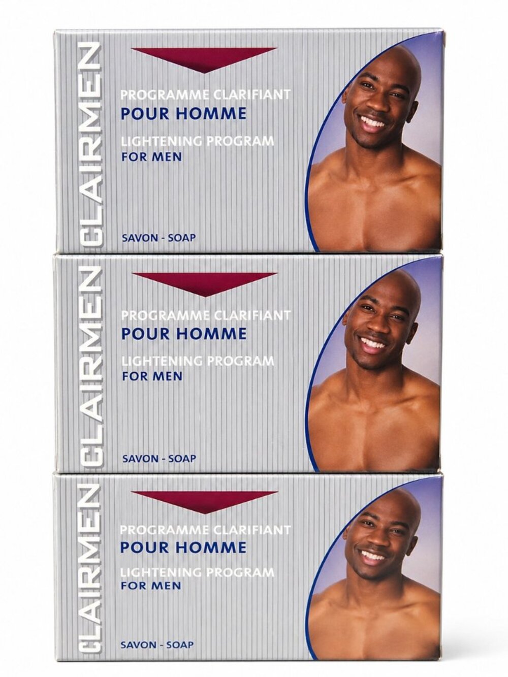 Clairmen Body Soap for Men Pack of 3